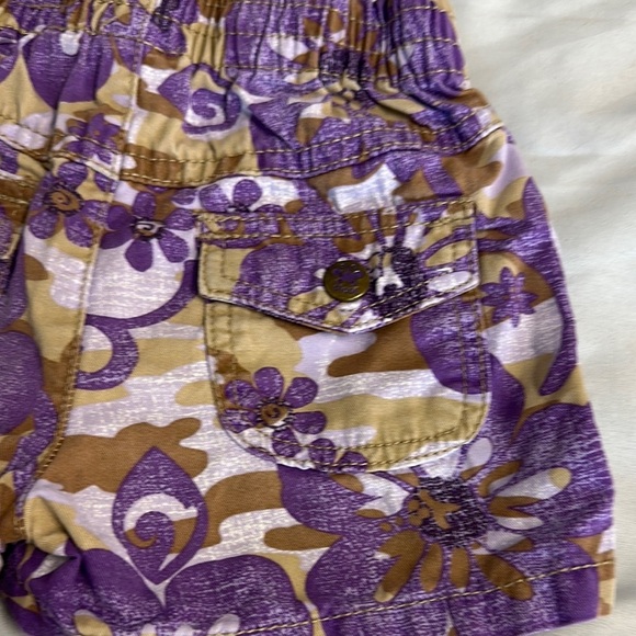 The Children's Place - Purple and Brown Shorts - Picture 3 of 4